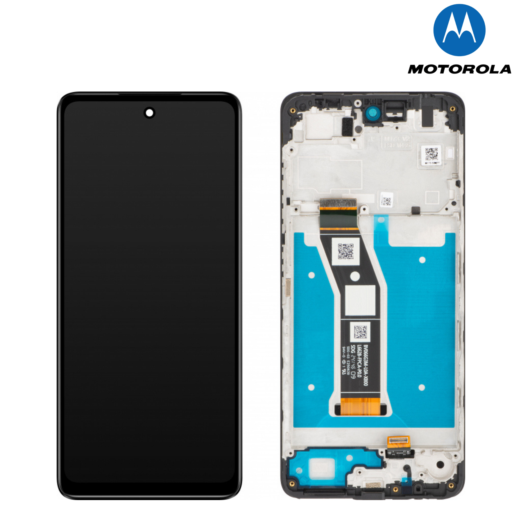 Motorola Moto G51 5G Black Service Pack LCD